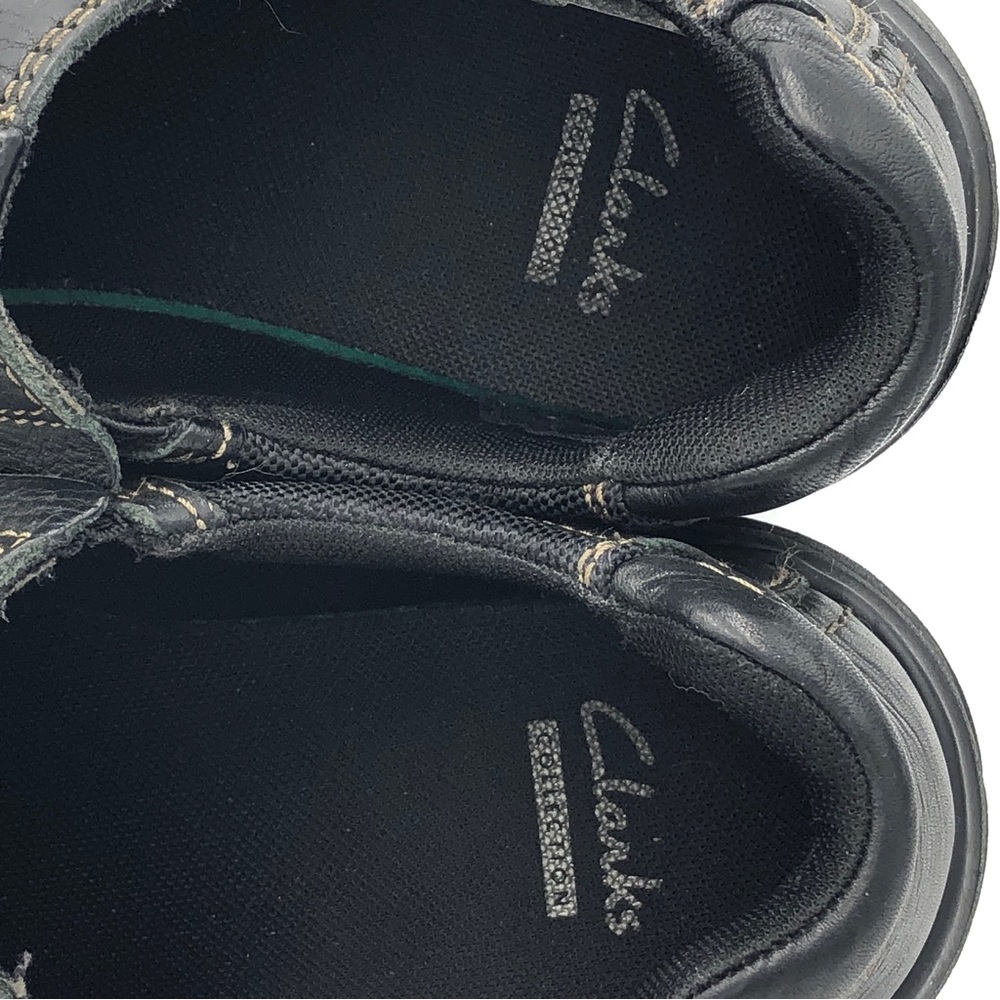 Clark’s Pickett Mens Size 8.5 Black Slip On Walking Shoe - Picture 9 of 13